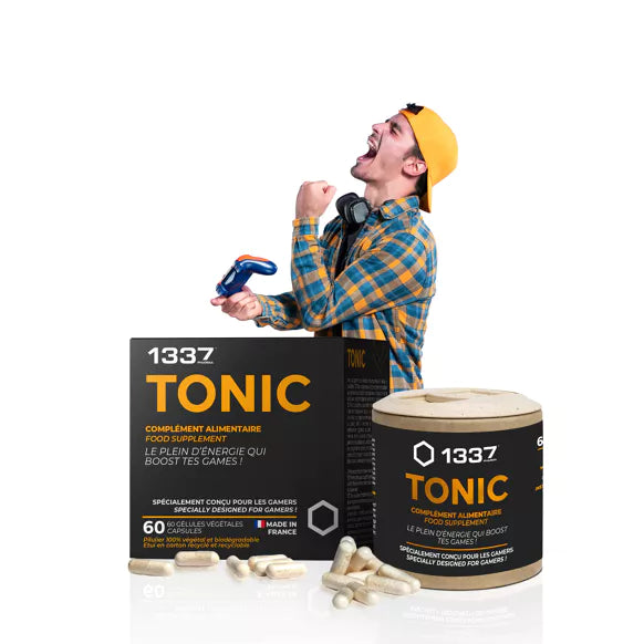 Tónico 1337 pharma combate el cansancio físico prolongado y la inactividad corporal. (60 Cps)