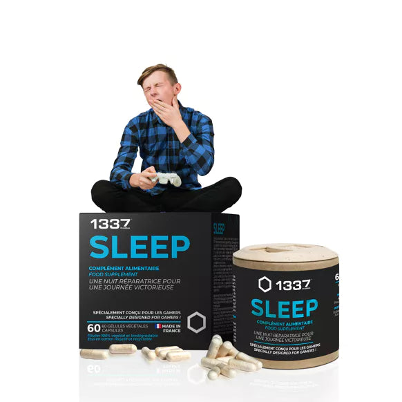 Dormir 1337pharma pasiflora, melatonina y amapola (60cps)