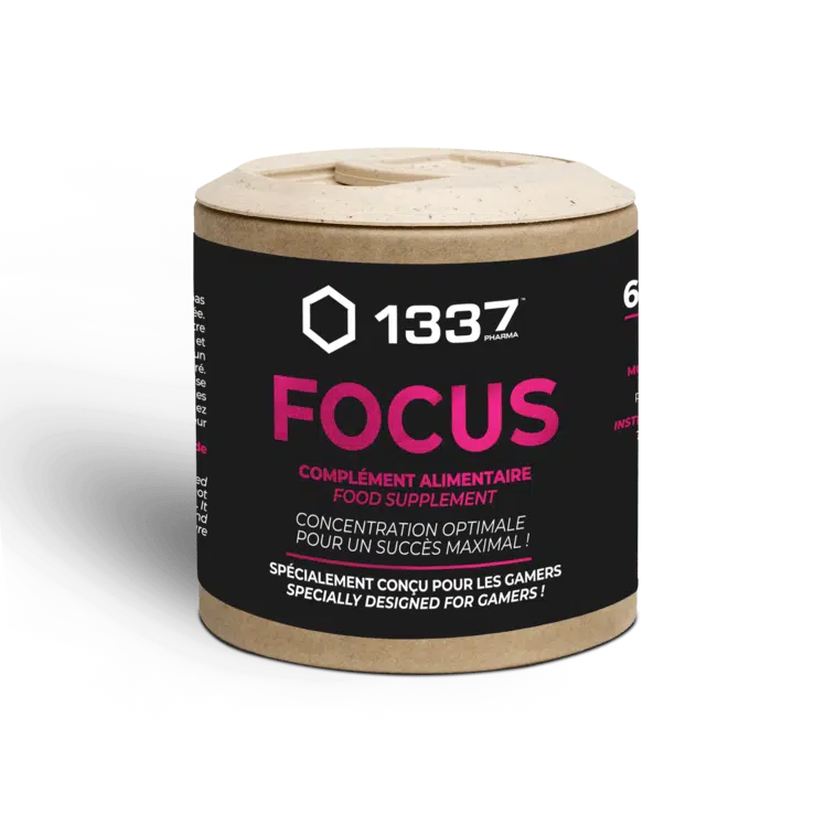 Focus 1337 PHARMA Bacopa que ayuda a mantener las funciones cognitivas (60 cps)