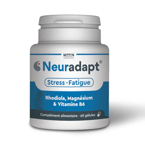 Neuradapt® contra el estrés, el exceso de trabajo y la fatiga Monin Chanteaud (60 Cps)